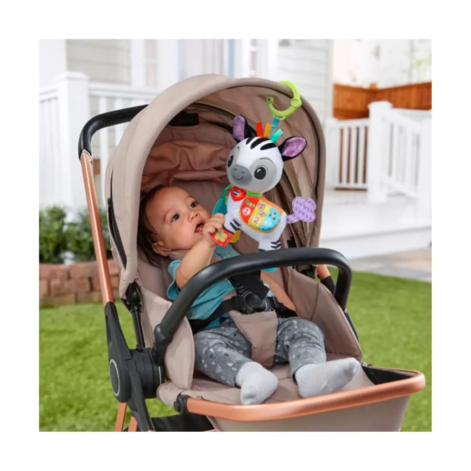 VTech Primera Infancia^ Baby Cebra De Peluche Colores Y Numeros ¡Vamos De Paseo!