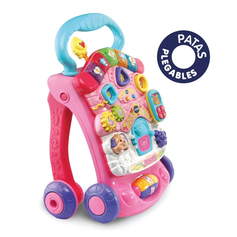 VTech Primera Infancia^ Correpasillos Andandin 2 En 1 Rosa | Juguete Infantil