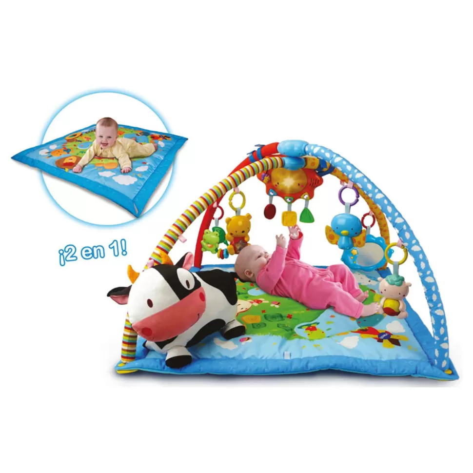 VTech Manta Y Gimnasio 2 En 1 Azul | Juguete Infantil* Primera Infancia