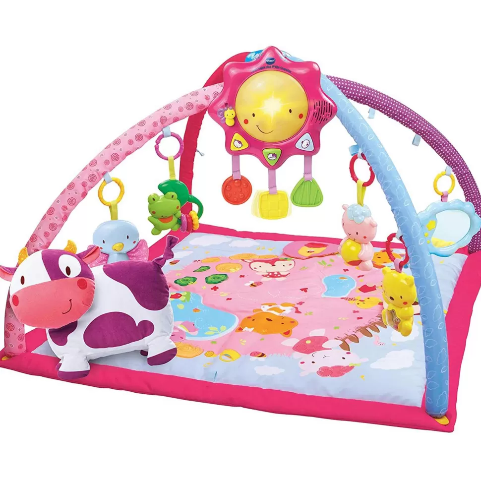 VTech Primera Infancia^ Manta Y Gimnasio Cantarin 2 En 1 Rosa | Juguete Infantil