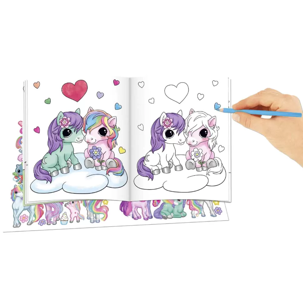 TopModel Vuelta Al Cole^Ylvi & The Minimoomis Cuaderno Create Your Unicorn