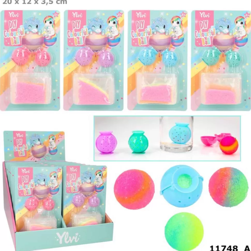 Ylvi Diy Pelota De Colores* Juguetes De Imitación Y Hogar